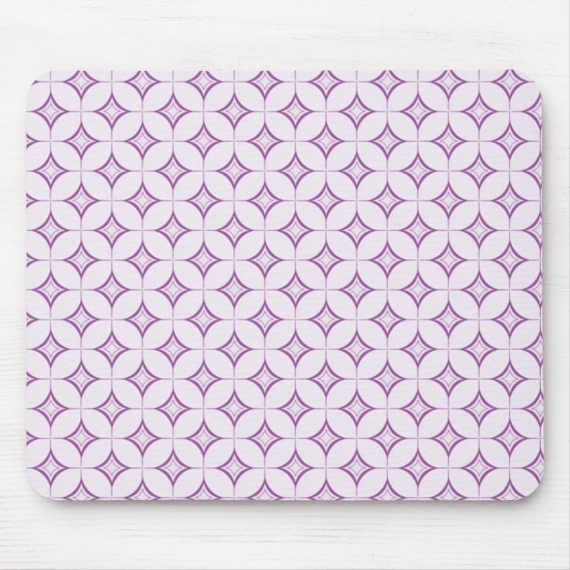 Ultramodern Sophistication Mousepad, Wisteria Mouse Pad (Front)