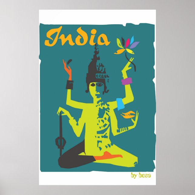 UltraPop Vintage Poster Traveling (Front)