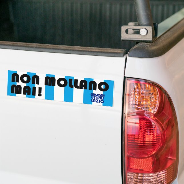 ULTRAS LAZIO BUMPER STICKER (On Truck)