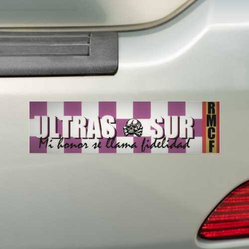 ULTRAS SUR BUMPER STICKER