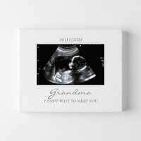 Ultrasound Gift for Grandma New Baby Announcement