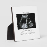 Ultrasound Gifts For Grandma Sonogram Baby Photo Plaque at Zazzle