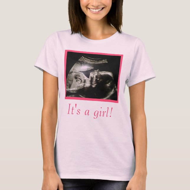 Ultrasound Maternity T-Shirt to customize (Front)