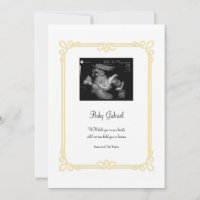 Ultrasound Memorial Card