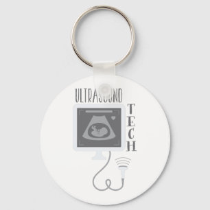 Ultrasound Tech Keychain
