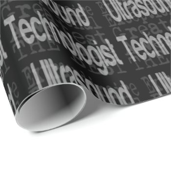 Ultrasound Technologist Extraordinaire Wrapping Paper by Graphix_Vixon at Zazzle