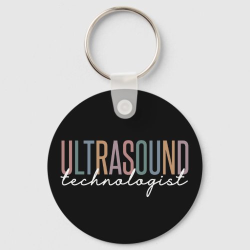 Ultrasound Technologist Keychain