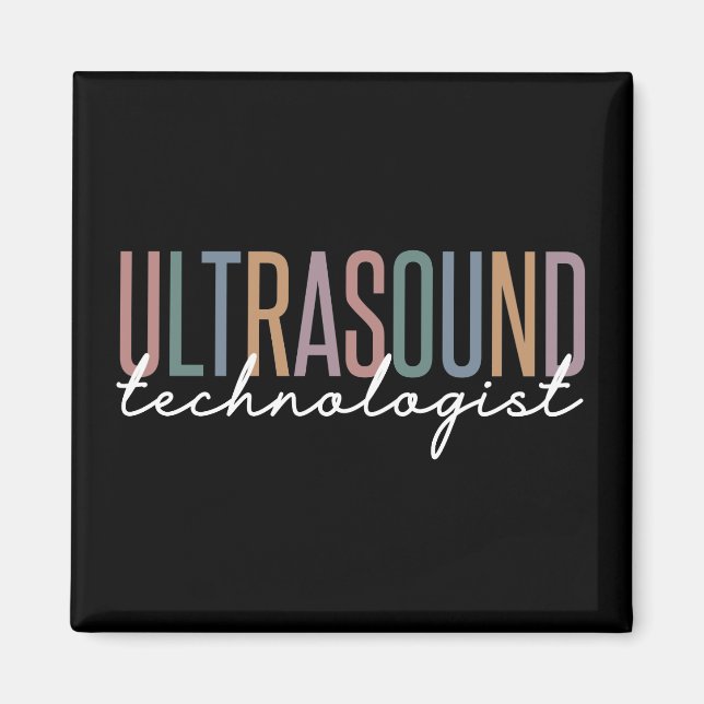 Ultrasound Technologist Magnet (Front)