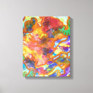 Ultraviolet Pollen Canvas Print