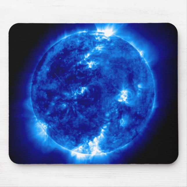 UltraViolet Reflection in Blue Mousepad (Front)