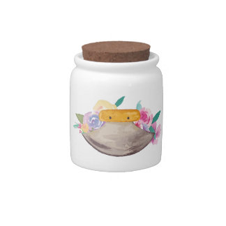 Ulu Floral Candy Jar