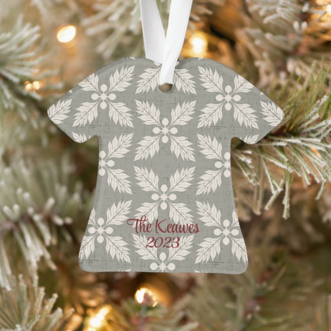 ‘Ulu ‘Oma’oma’o, Reversible Māla Lani Ornament (Tree)