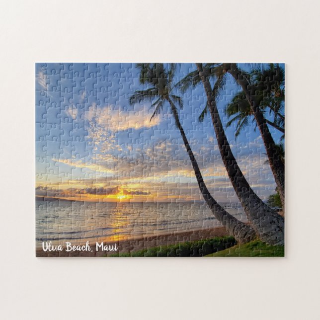 Ulua Beach Wailea Maui Jigsaw Puzzle (Horizontal)