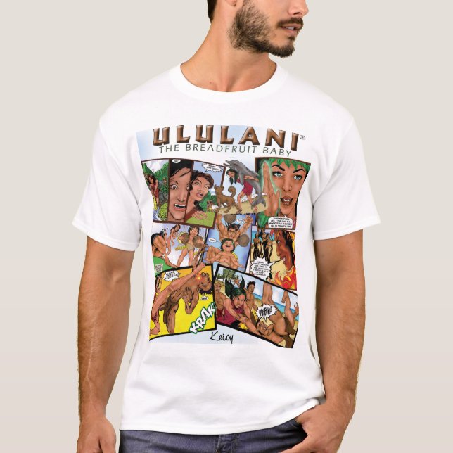 ULULANI COMIC T SHIRT COMIC FRONT (Front)