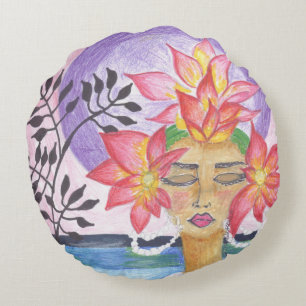 Ululani Round Pillow