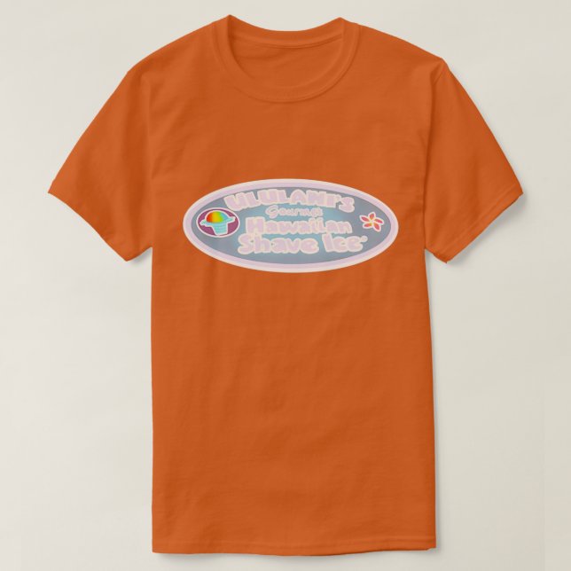 Ululanis Hawaiian Shave Ice T-Shirt (Design Front)