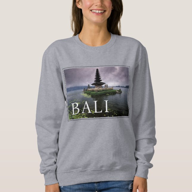 Ulun Danu Temple | Bali, Indonesia Sweatshirt (Front)
