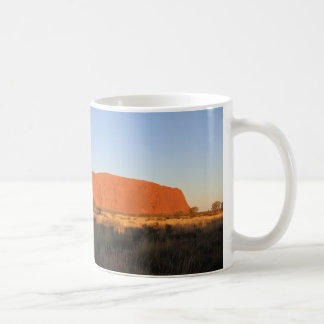 Uluru at sunset in July Coffee Mug