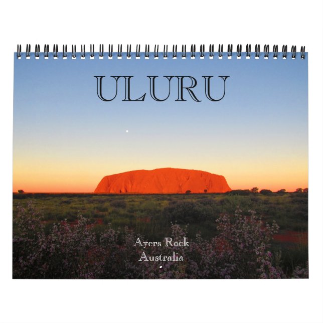 uluru australia 2026 calendar (Cover)