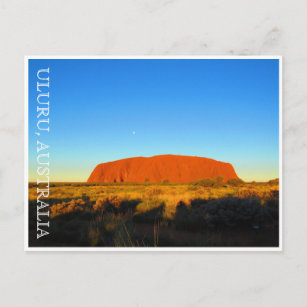 Uluru Australien südliche Seite Postcard