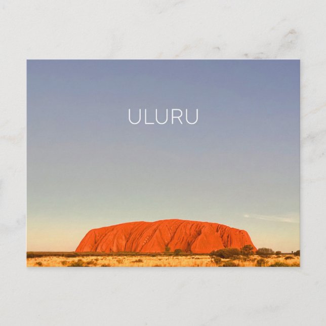 Uluru, Australia Postcard (Front)
