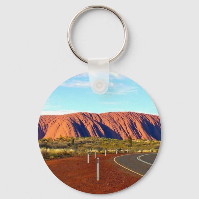 Uluru / Ayers Rock - Australia Keychain (Front)
