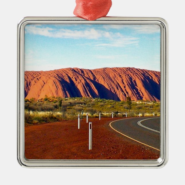 Uluru / Ayers Rock - Australia Metal Ornament (Front)