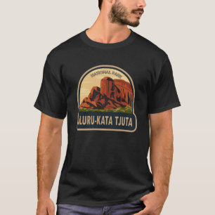 Uluru-Kata Tjuta National Park Australia Emblem T-Shirt
