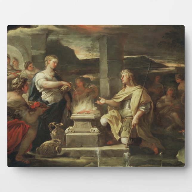 Ulysses and Calypso Plaque (Front)