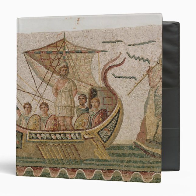 Ulysses and the Sirens 3 Ring Binder (Front/Inside)