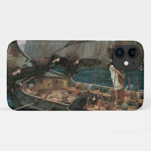 Ulysses and the Sirens by John William Waterhouse iPhone 11 Case