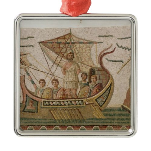 Ulysses and the Sirens Metal Ornament
