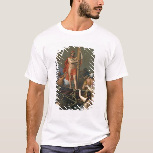 Ulysses and the Sirens T-Shirt (Front)
