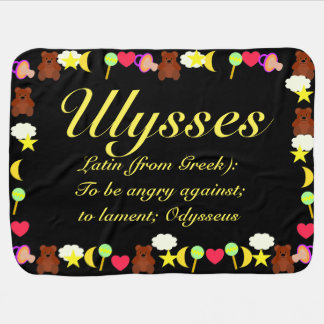Ulysses Baby Blanket Template