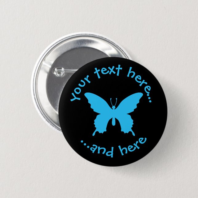 Ulysses Butterfly Button (Front & Back)