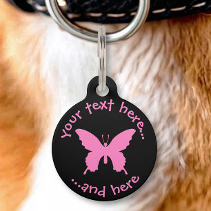 Ulysses Butterfly Pet ID Tag