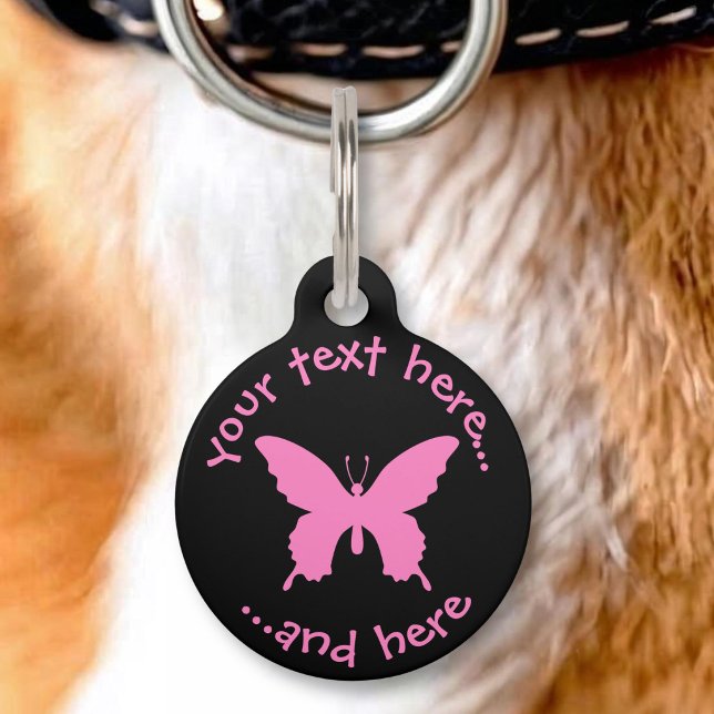 Ulysses Butterfly Pet ID Tag (Creator Uploaded)