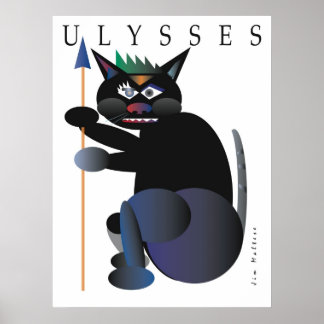 ULYSSES CAT POSTER FROM JIM MALTESE