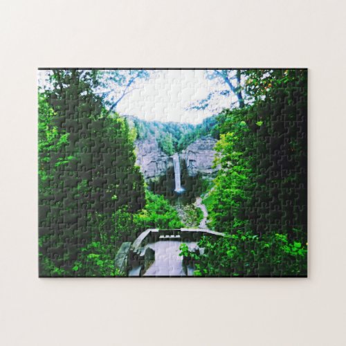 ULYSSES NEW YORK  TAUGHANNOCK FALLS puzzle