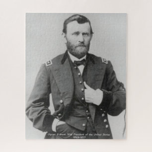 Ulysses S. Grant 18th President of America. Jigsaw Puzzle