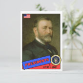 Ulysses S. Grant Baseball Card (Standing Front)
