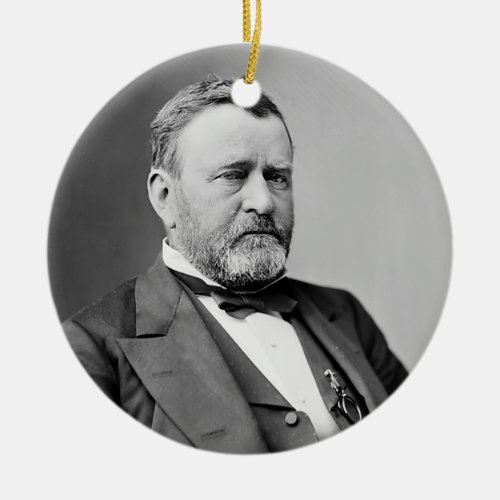 Ulysses S Grant Ceramic Ornament