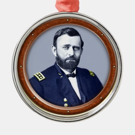Ulysses S. Grant Metal Ornament