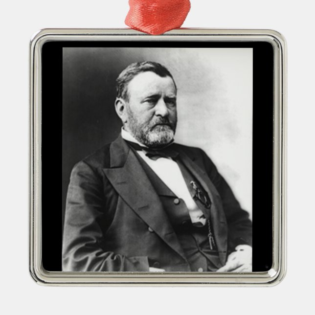Ulysses S Grant Metal Ornament (Front)