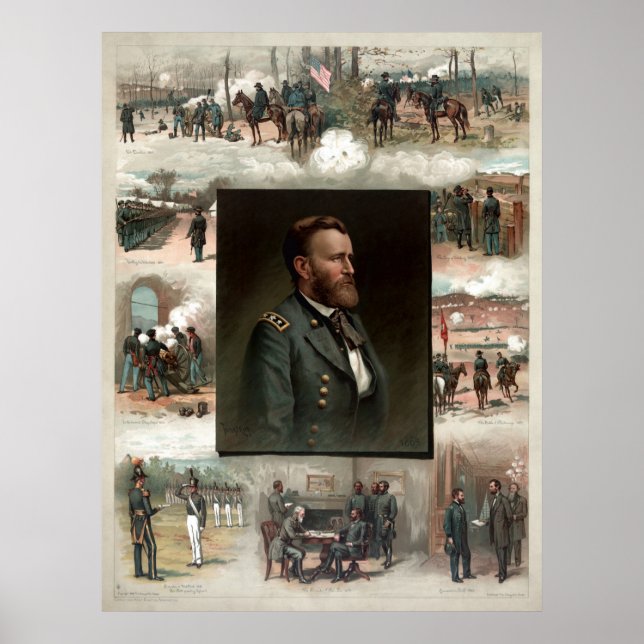 Ulysses S. Grant Montage Poster (Front)