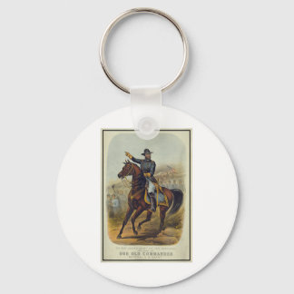 Ulysses S. Grant On Horseback Keychain