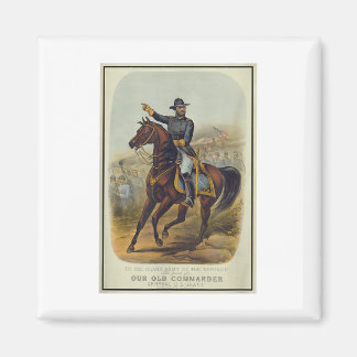 Ulysses S. Grant On Horseback Magnet