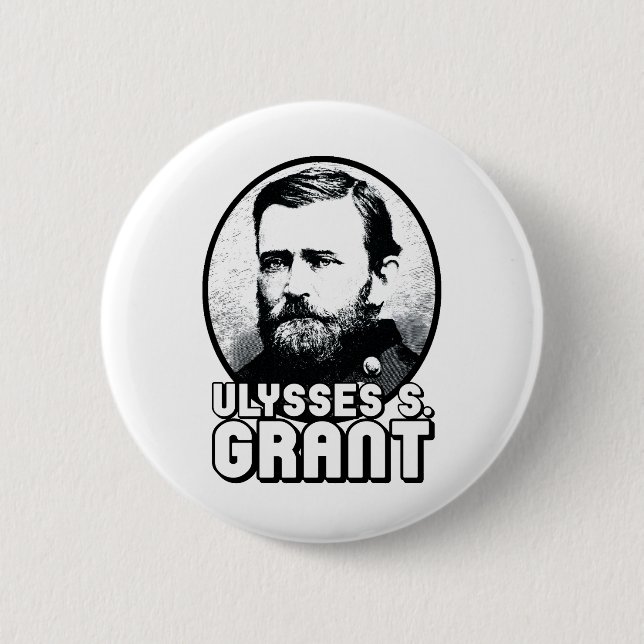 Ulysses S. Grant Pinback Button (Front)