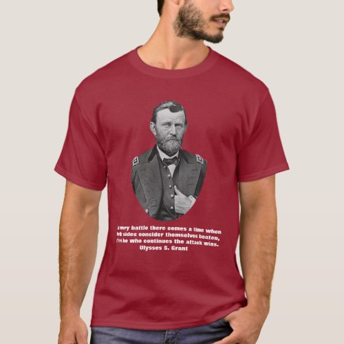 Ulysses S Grant quotes T_Shirt