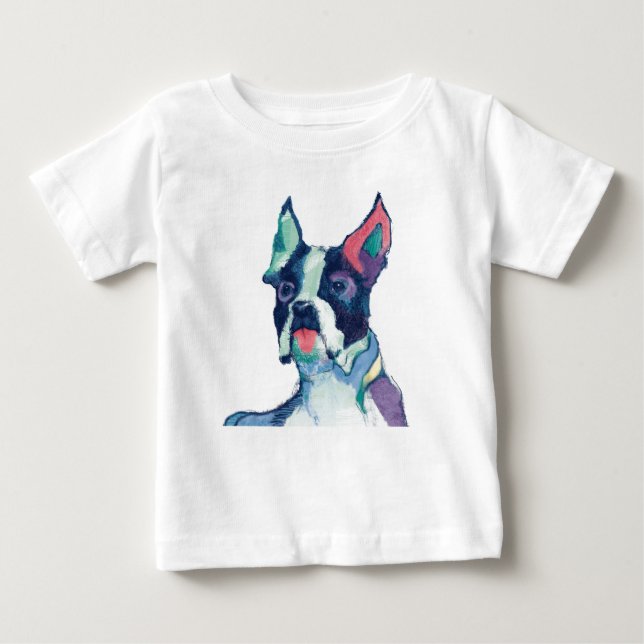 Ulysses Watercolor Pastel Baby T-Shirt (Front)